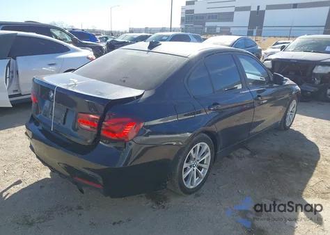 2018 BMW 320I z USA, uszkodzony, nr VIN WBA8E1G52JNU92530